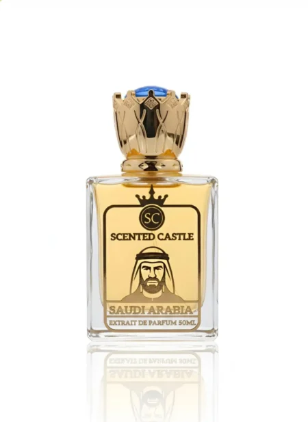 Premium Saudi Arabia perfume by Scented Castle with intense oriental character and refined bottle design