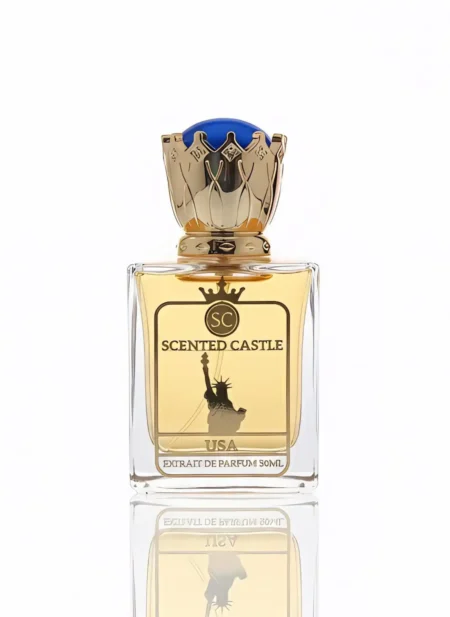 Scented Castle USA perfume bottle with bold modern fragrance and long lasting appeal