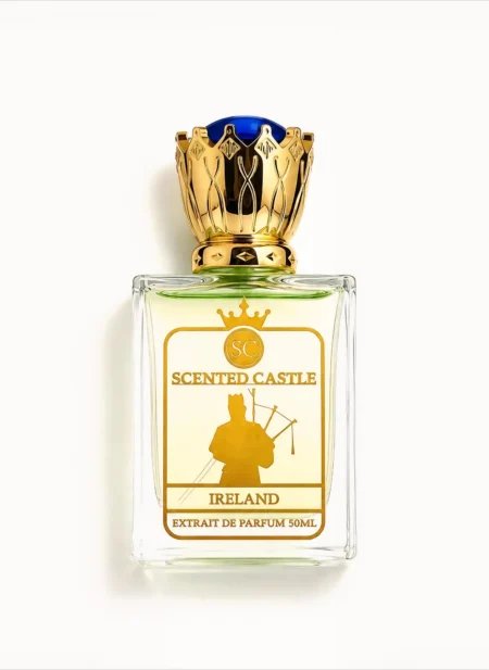 Luxury 50ml bottle of Scented Castle Ireland Extrait de Parfum.